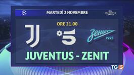 Champions, Juve-Zenit. In diretta su Canale5 thumbnail