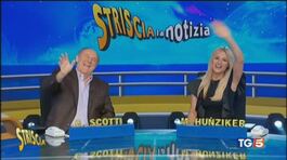 A Striscia la Notizia torna la coppia Scotti Hunziker thumbnail