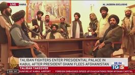 Usa via da Kabul, talebani in festa thumbnail
