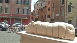 A Roma un monumento alla porchetta che non tutti apprezzano thumbnail