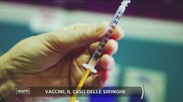 Vaccini, il caso delle siringhe thumbnail