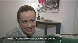No di Giorgia Meloni al governo Draghi thumbnail