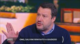 Open Arms, rinvio a giudizio per Matteo Salvini che dice: "Ho difeso gli interesse del Paese. È un processo politico" thumbnail