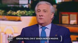 Antonio Tajani (Forza Italia): "Siamo favorevoli all'uso del green pass" thumbnail