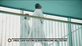 Virus, caos vaccini: le dosi finiscono nel cestino thumbnail