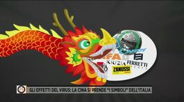 Gli effetti del virus: la Cina si prende i "simboli" dell'Italia thumbnail