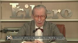 Ibra al ristorante ed è polemica, Vittorio Feltri: "Nessun demerito, una cena tra amici" thumbnail