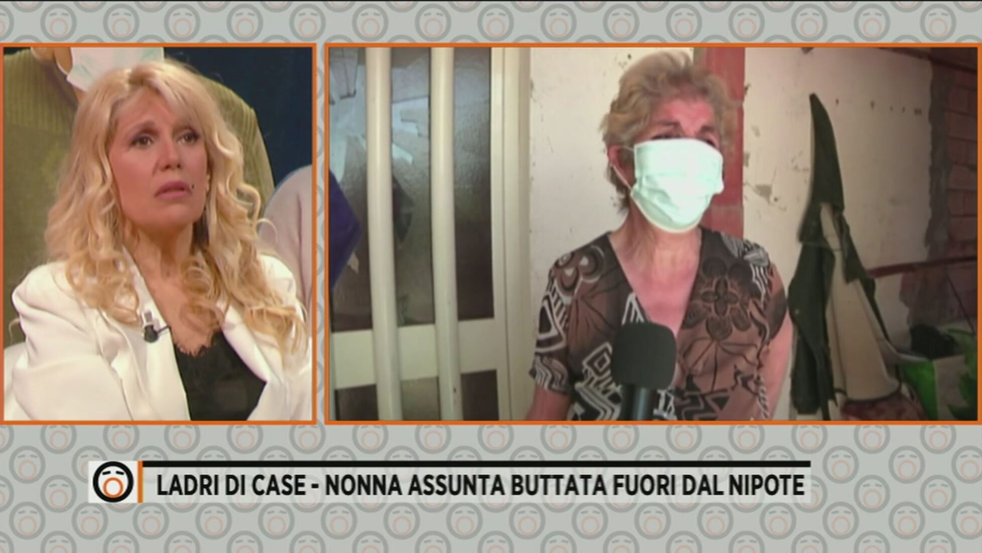 Fuori dal coro: Ladri case - nonna Assunta buttata fuori dal nipote Video |  Mediaset Infinity