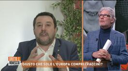 Piano vaccinale lento, Matteo Salvini: "l'Europa ha dormito. Vorrei Bertolaso al posto di Arcuti" thumbnail
