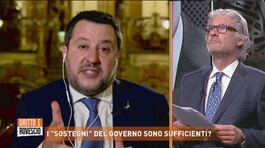 I Sostegni del Governo sono sufficienti? Matteo Salvini: "Credo sia giusto dare ai commercianti la garanzia sul blocco delle licenze" thumbnail