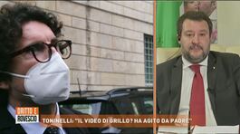 Toninelli: "Salvini sbaglia, il coprifuoco serve" thumbnail