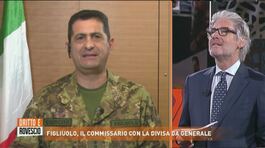 Il generale Francesco Paolo Figliuolo: "Indosso la divisa perché resto il comandante logistico dell'esercito. necessario giudicare le azioni, non l'abito" thumbnail