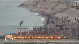 Migranti, a Ceuta la Spagna schiera l'esercito thumbnail