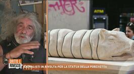 Mauro Corona sulla statua alla porchetta a Trastevere: "Roma ha ben altri problemi" thumbnail