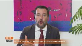 Matteo Salvini: "De Luca è pericoloso, mete a rischio la salute dei campani" thumbnail