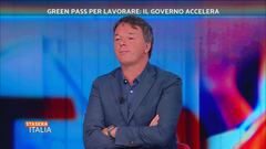 Il sostegno di Matteo Renzi