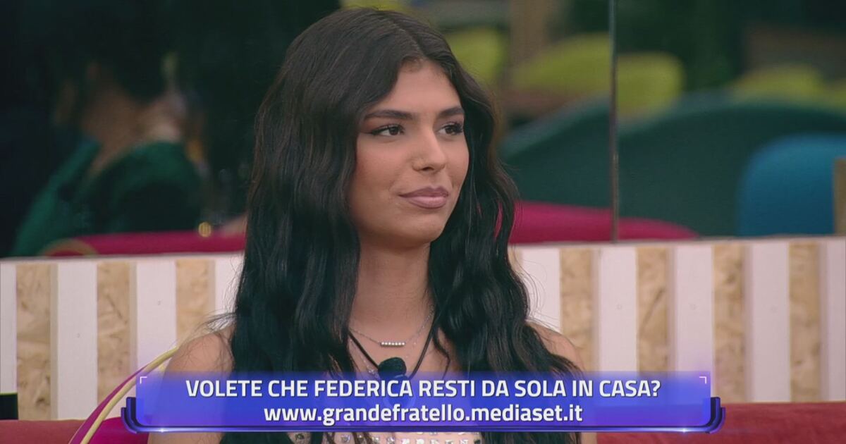 Federica Petagna resterà da sola nella Casa?