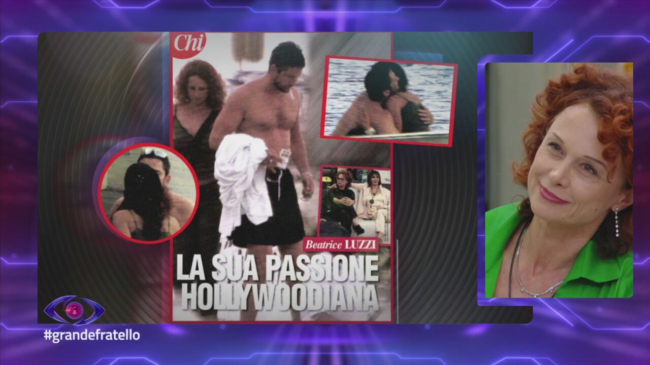 Grande Fratello 2023 gli amori di Beatrice Luzzi da Gerard Butler ad Alfonso Signorini Video Mediaset