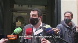 Salvini sempre al fianco di Draghi thumbnail