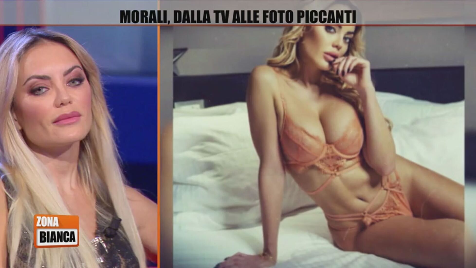 Zona bianca: Elena Morali, dalla TV alle foto piccanti Video | Mediaset  Infinity