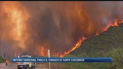 Incendi in Sardegna, le parole del sindaco di Santo Lussurgiu, Diego Loi: "Si sta andando verso lo spegnimento. C'erano focolai dappertutto"