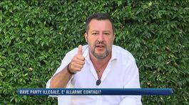 Rave illegale, dimissioni per il ministro dell'Interno Lamorgese? Salvini: "Dovrebbe spiegare cosa sta facendo per la nostra sicurezza" thumbnail