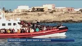 Emergenza migranti, nuovi sbarchi a Lampedusa thumbnail