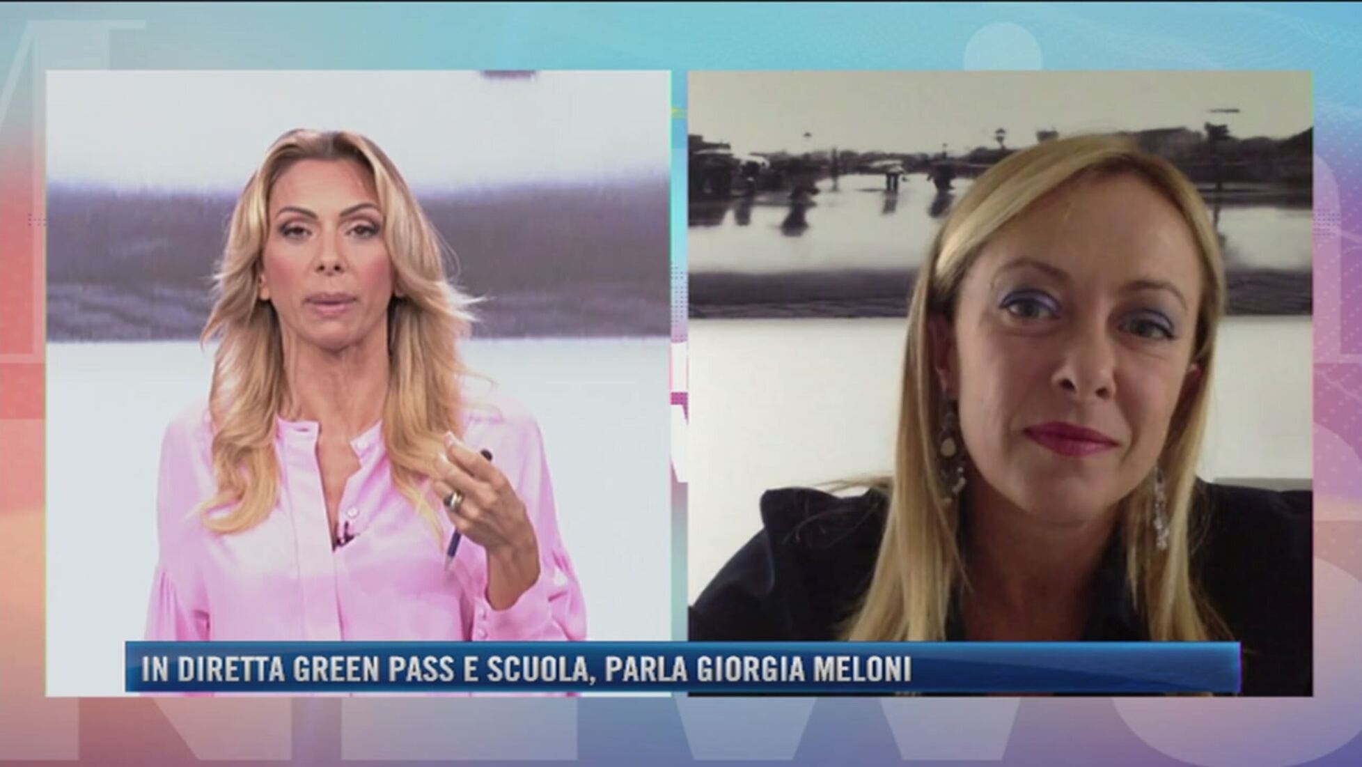 In Diretta Giorgia Meloni Leader Di Fratelli D Italia Morning News Video Mediaset Infinity