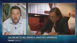 Matteo Salvini contro il ministro Lamorgese: "Sbagliata la gestione dell'immigrazione" thumbnail