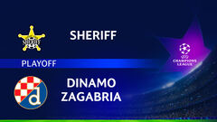 Sheriff-Dinamo Zagabria | Playoff: partita integrale