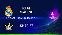 Real Madrid-Sheriff: partita integrale