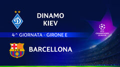 Dinamo Kiev-Barcellona: partita integrale