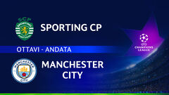 Sporting CP-Manchester City: partita integrale