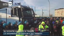 Gli scontri al porto di Trieste thumbnail
