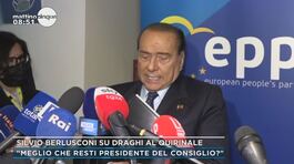 Silvio Berlusconi su Draghi al Quirinale "Meglio che resti Presidente del Consiglio" thumbnail