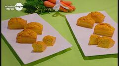 Bauletti con carote e formaggio di capra