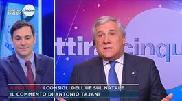 I consigli dell'Ue sul Natale, Antonio Tajani: "Funzionari zelanti che pensano di fare inclusione" thumbnail