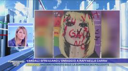 Barcellona: vandali sfregiano l'omaggio a Raffaella Carrà thumbnail