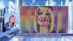 Barcellona: vandali sfregiano l'omaggio a Raffaella Carrà