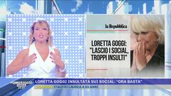 Loretta Goggi insultata sui social