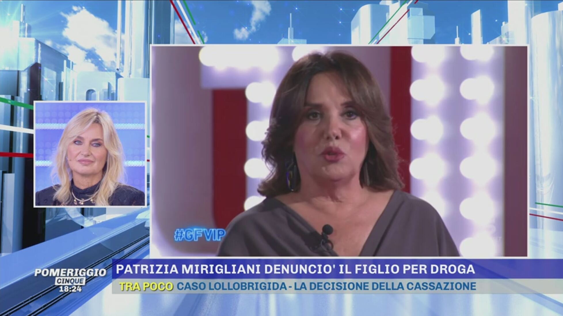 Gfvip Patrizia Mirigliani Denuncio Il Figlio Per Droga Pomeriggio Cinque Video Mediaset Infinity