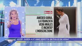 GF Vip - La fidanzata di Amedeo Goria è incinta? thumbnail