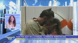 Baci tra Alex Belli e Soleil - la moglie: sono delusa thumbnail