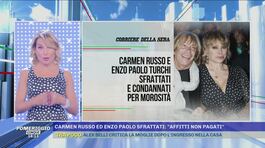 Carmen Russo e Enzo Paolo Turchi sfrattati thumbnail