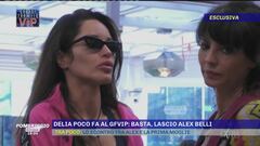 Delia al GFVip: "Basta lascio Alex Belli"