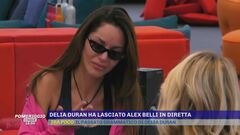 Delia Duran ha lasciato Alex Belli in diretta