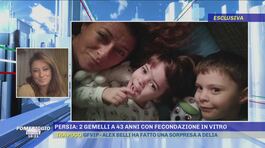 Valentina Persia: 2 gemelli a 43 anni con fecondazione in vitro thumbnail