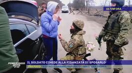 Il soldato chiede alla fidanzata di sposarlo thumbnail