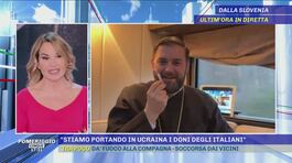 "Stiamo portando in Ucraina i doni degli italiani" thumbnail