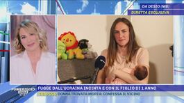 Tetiana, giovane mamma fuggita dall'Ucraina ha dato alla luce Nika in Italia thumbnail